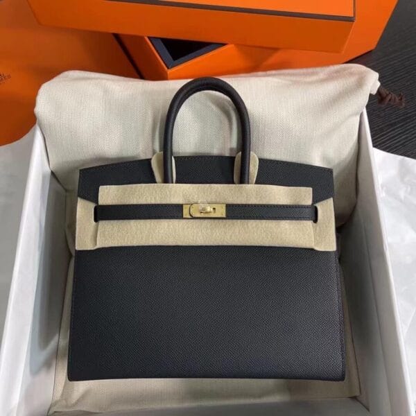 Hermès Birkin 25 Sellier(High-end Grade) black - Image 2