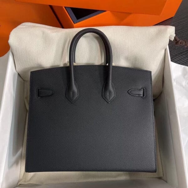 Hermès Birkin 25 Sellier(High-end Grade) black - Image 4