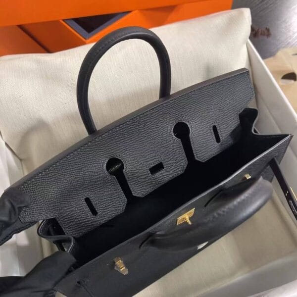 Hermès Birkin 25 Sellier(High-end Grade) black - Image 7