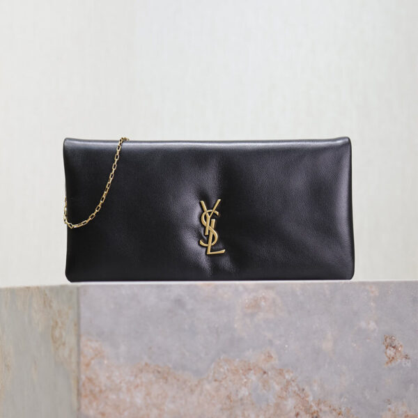 YSL CALYPSO lambskin mini bag black - Image 2