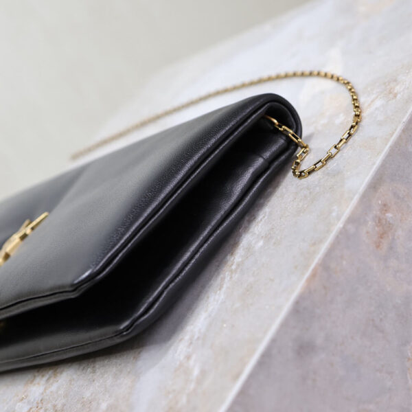 YSL CALYPSO lambskin mini bag black - Image 4