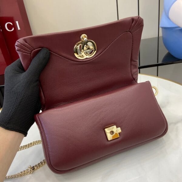 GG Milano mini top handle bag Red - Image 6