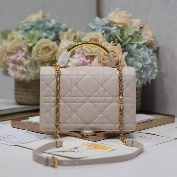 Medium Dior Ange Bag Beige - Image 4