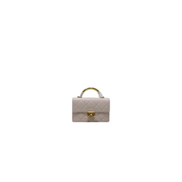 Medium Dior Ange Bag Beige