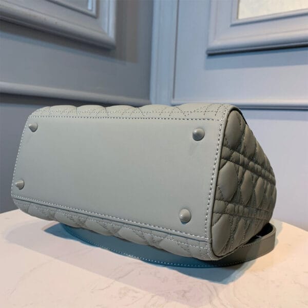 DIOR MEDIUM LADY DIOR BAG White - Image 6