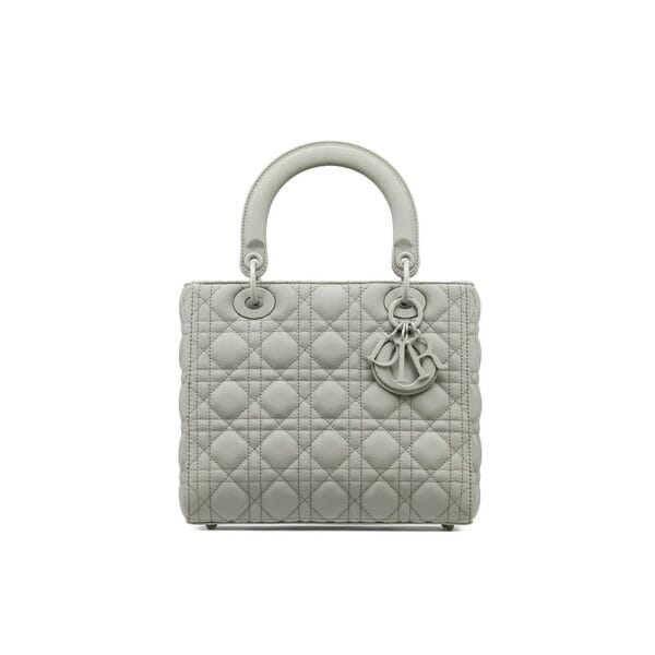 DIOR MEDIUM LADY DIOR BAG White