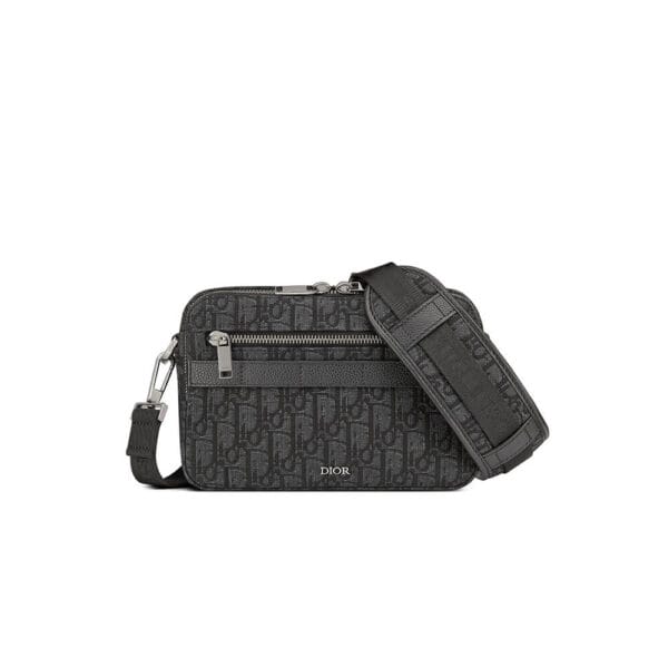 DIOR SAFARI MESSENGER BAG black