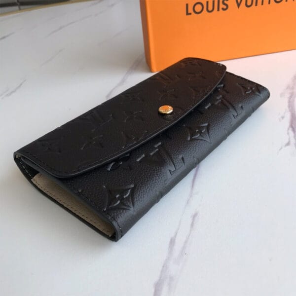 Louis Vuitton Emilie Wallet black - Image 4