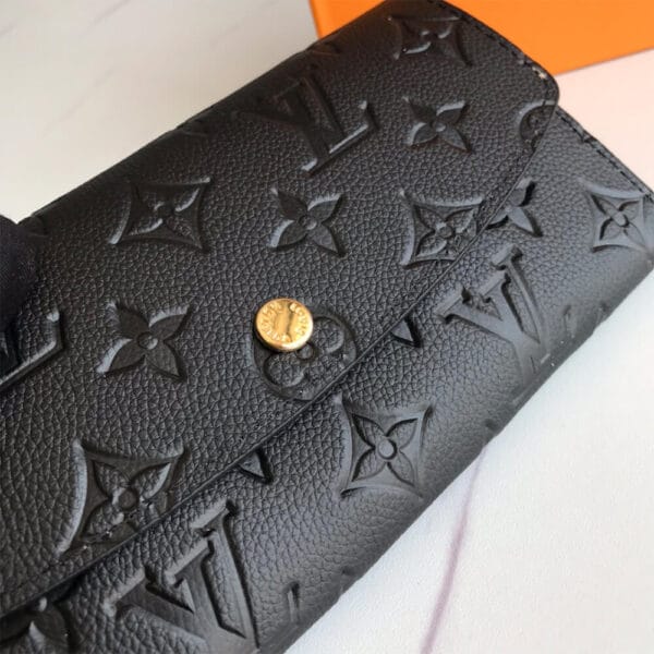 Louis Vuitton Emilie Wallet black - Image 5