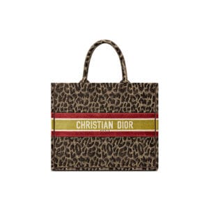 LARGE DIOR BOOK TOTE black