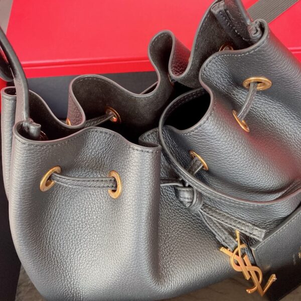 YSL PARIS VII small hobo in grained leather black - Image 6