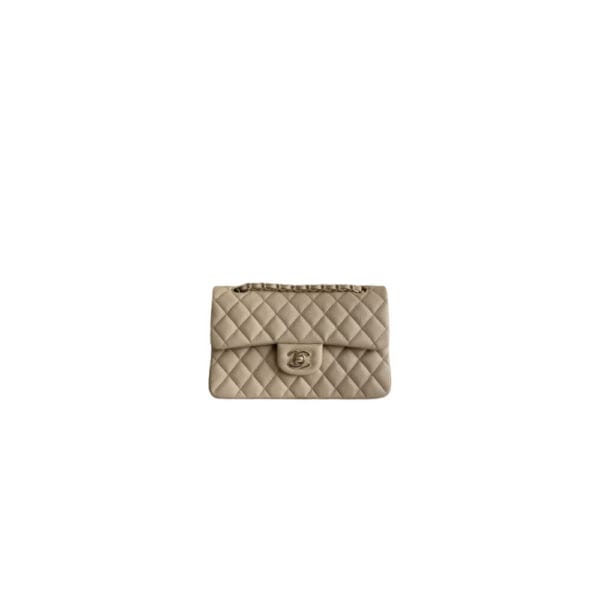 CHANEL SMALL CLASSIC HANDBAG Medium grey