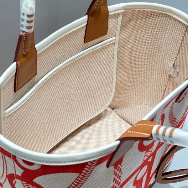 Hermes Steeple 28 bag(high-end grade) Beige - Image 8