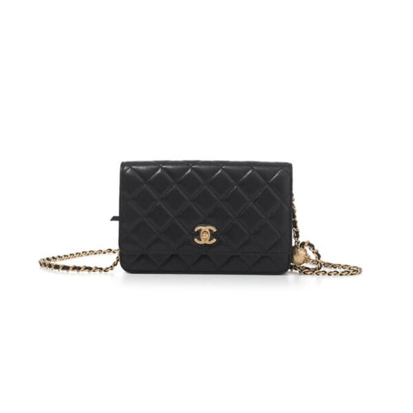 Chanel WOC fortune bag black