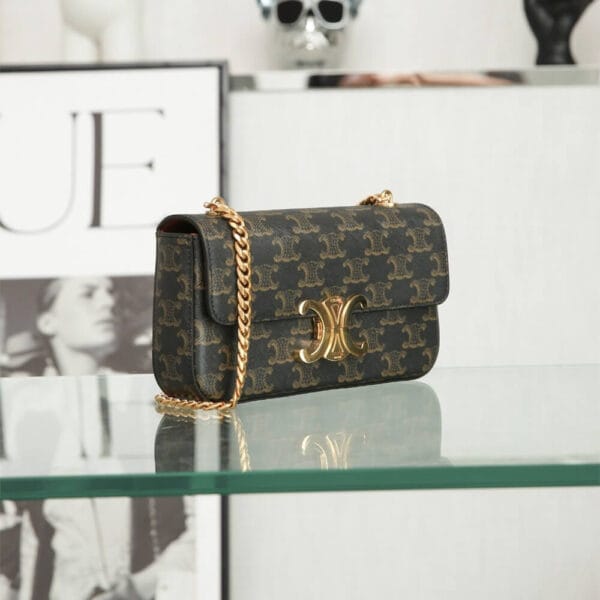 CELINE TRIOMPHE SHOULDER BAG black - Image 3