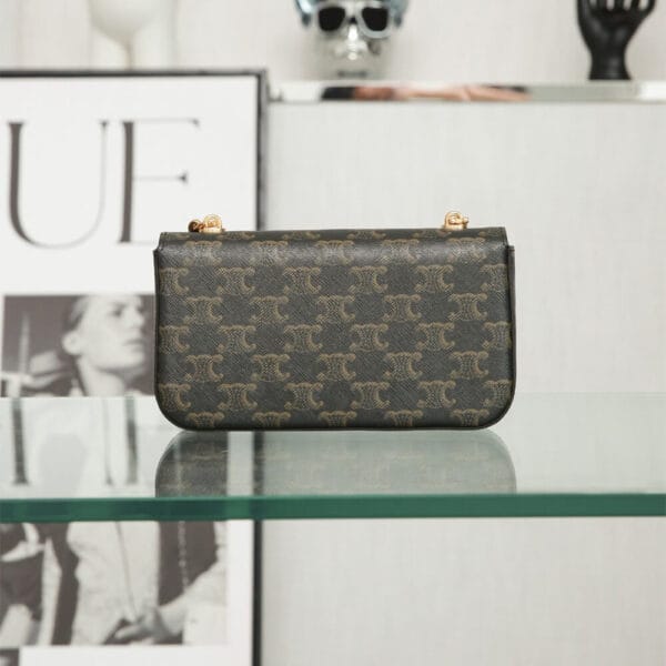 CELINE TRIOMPHE SHOULDER BAG black - Image 4