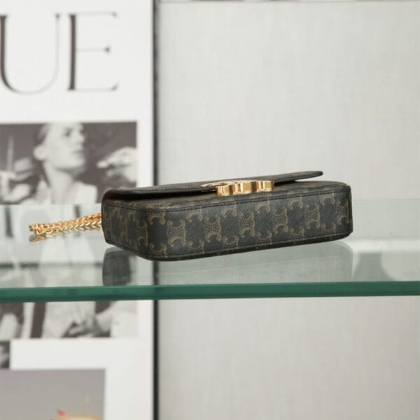 CELINE TRIOMPHE SHOULDER BAG black - Image 5