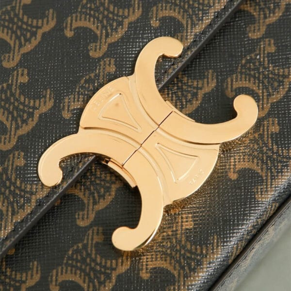 CELINE TRIOMPHE SHOULDER BAG black - Image 7