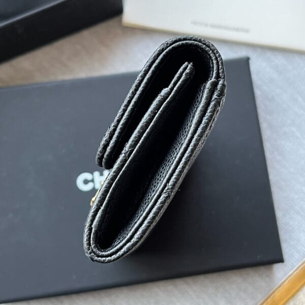 Chanel CF card holder coin purse black - Image 3