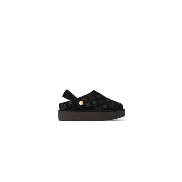 LV Aspen Platform Clog black