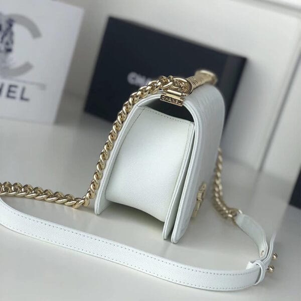 BOY CHANEL HANDBAG Beige - Image 3