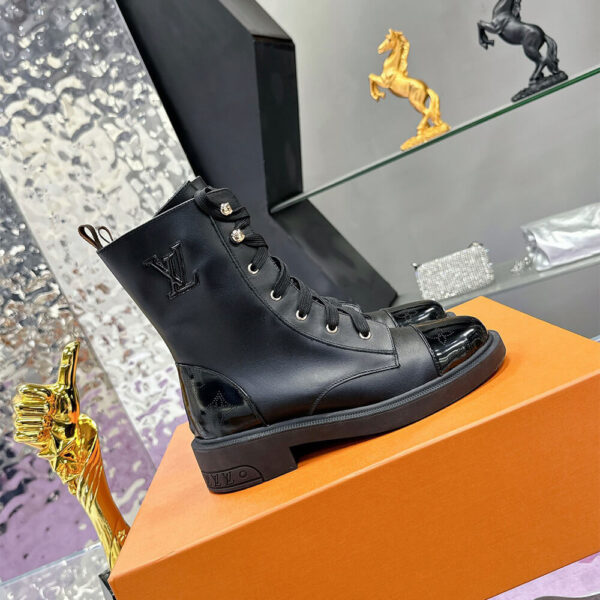 LV Citizen Flat Ranger Boot black - Image 2