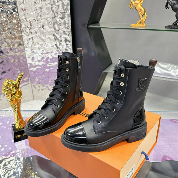 LV Citizen Flat Ranger Boot black - Image 3