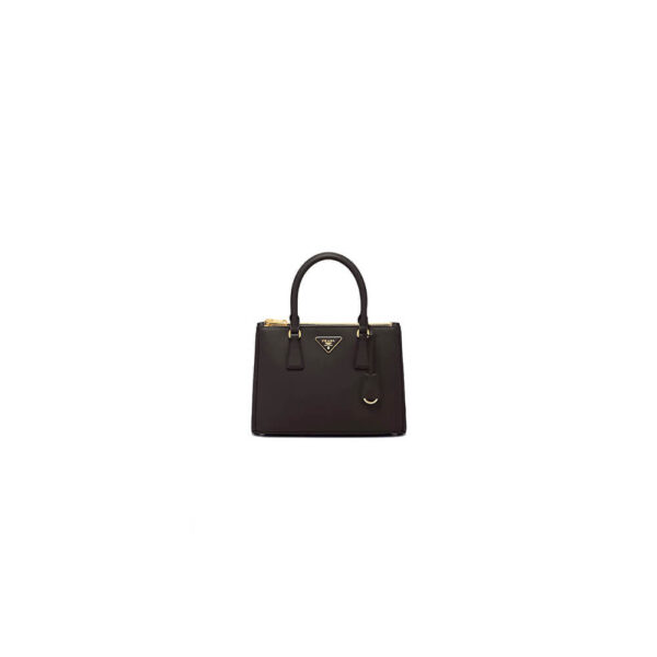 Medium Prada Galleria Saffiano leather bag black