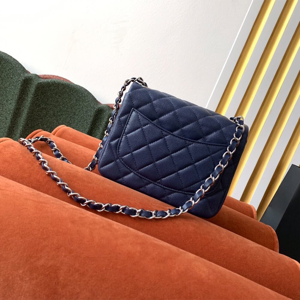 Chanel MINI FLAP BAG(high-end grade) Dark Olive - Image 4