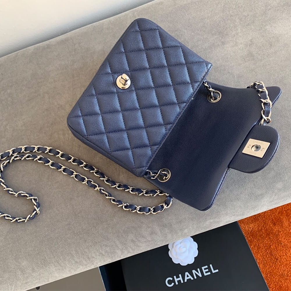 Chanel MINI FLAP BAG(high-end grade) Dark Olive - Image 6
