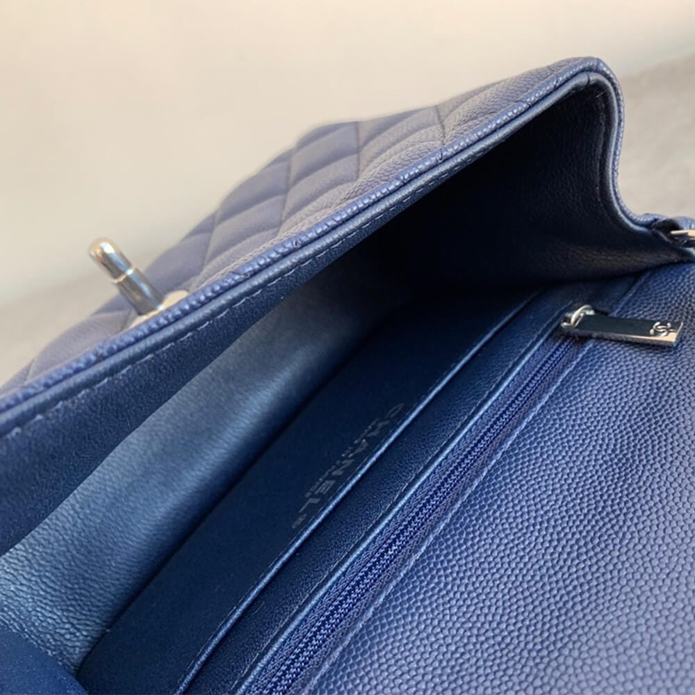 Chanel MINI FLAP BAG(high-end grade) Dark Olive - Image 8