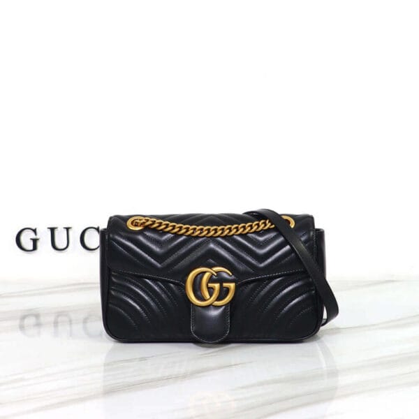 GG MARMONT small shoulder bag black - Image 2