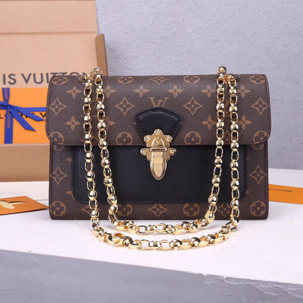LV Victoire Handbag black - Image 2