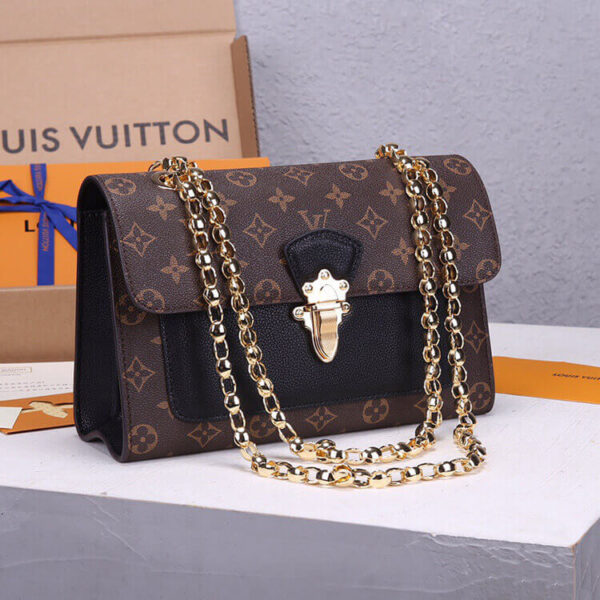 LV Victoire Handbag black - Image 3