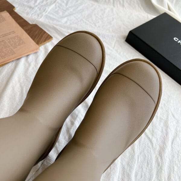 Chanel long rain boots black - Image 5