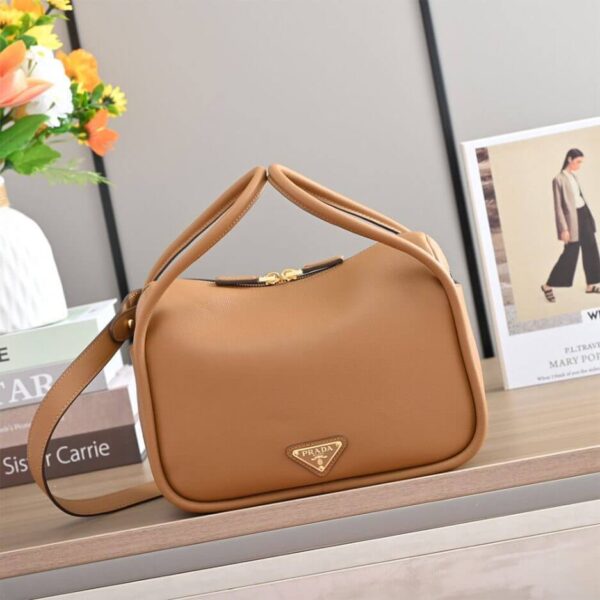 Prada Darling leather handbag Khaki - Image 2