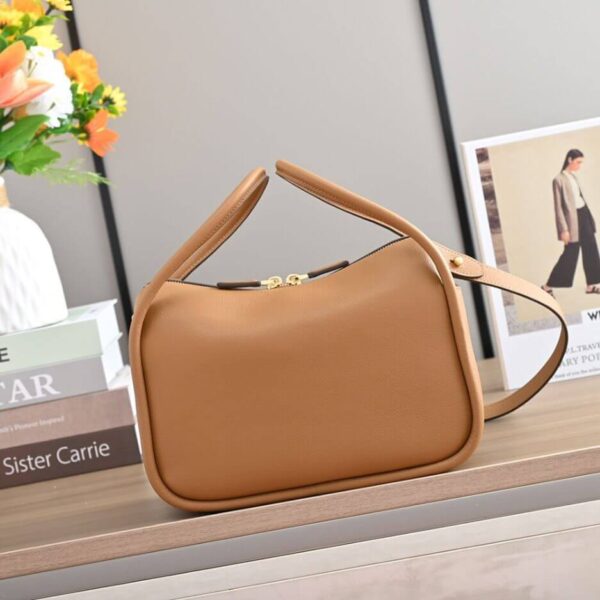 Prada Darling leather handbag Khaki - Image 4