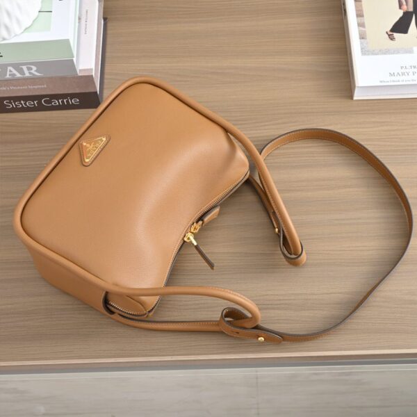 Prada Darling leather handbag Khaki - Image 6