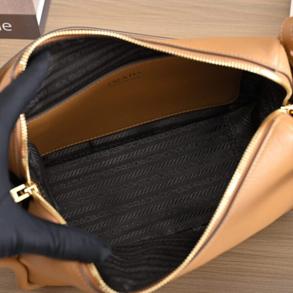 Prada Darling leather handbag Khaki - Image 8