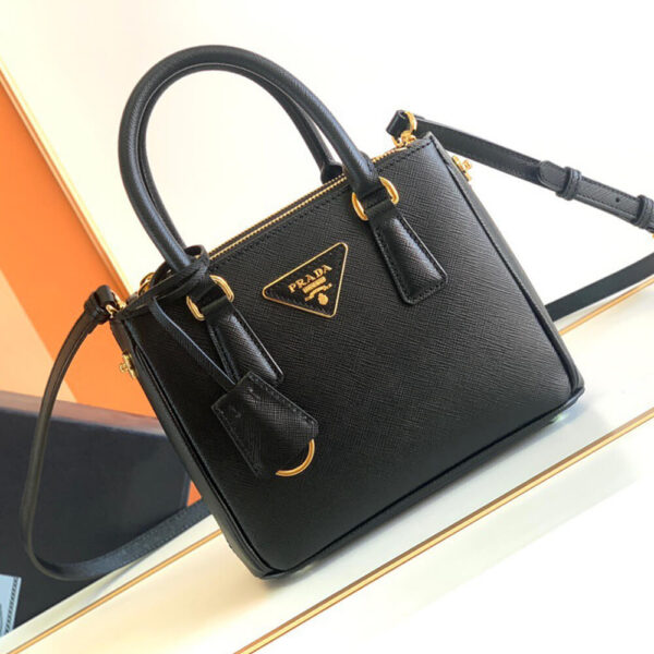 Prada Galleria Saffiano leather mini-bag black - Image 2