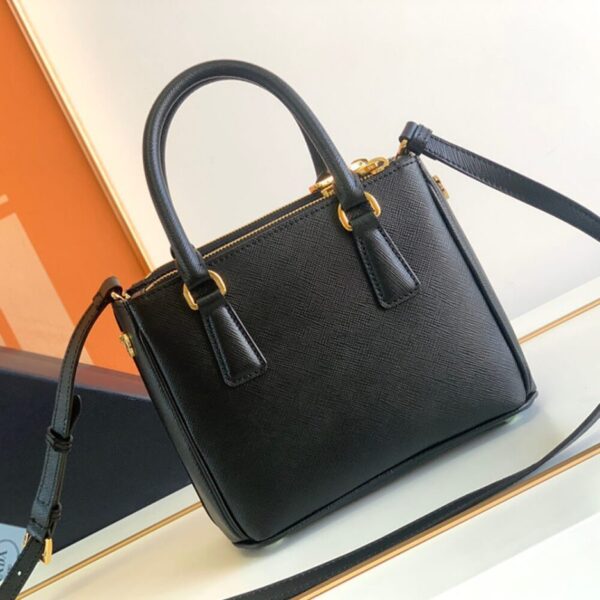 Prada Galleria Saffiano leather mini-bag black - Image 4