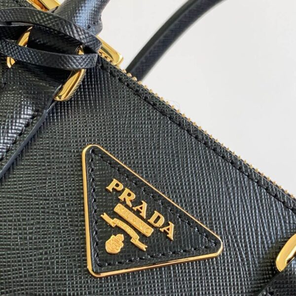 Prada Galleria Saffiano leather mini-bag black - Image 6