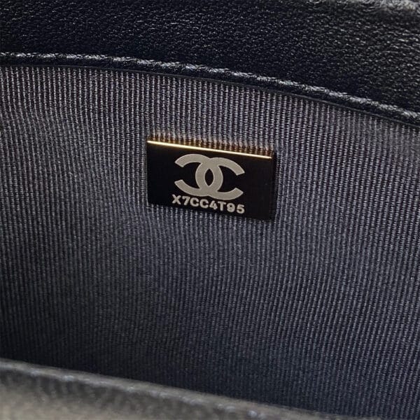 CHANEL FLAP BAG black - Image 7