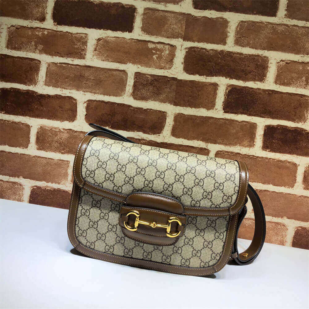 Gucci Horsebit 1955 Shoulder Bag Beige - Image 2