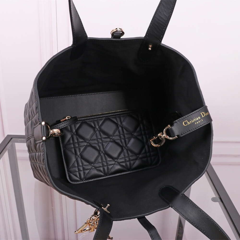 Medium Dior Toujours Bag black - Image 8