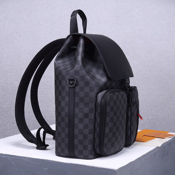 LV Utility Backpack black - Image 3