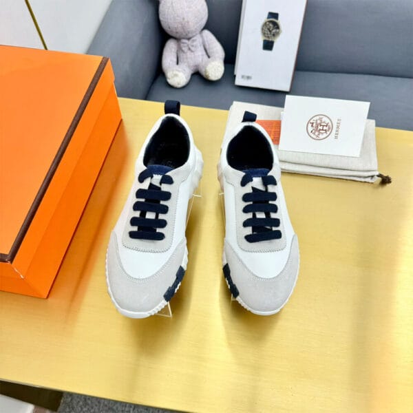 Hermes Bouncing sneaker Lake Blue - Image 3