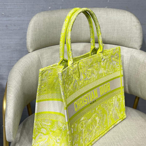 SMALL DIOR BOOK TOTE Beige - Image 3