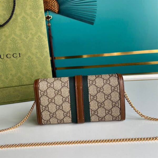 GG Jackie 1961 chain wallet Medium grey - Image 3