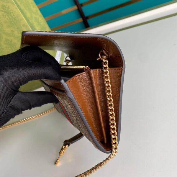 GG Jackie 1961 chain wallet Medium grey - Image 7